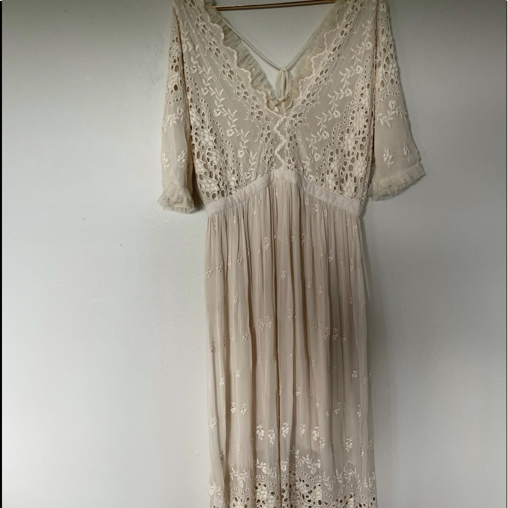 Pre-loved love shack fancy lace dress